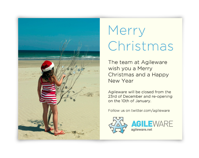 Agileware 2010 Christmas Card